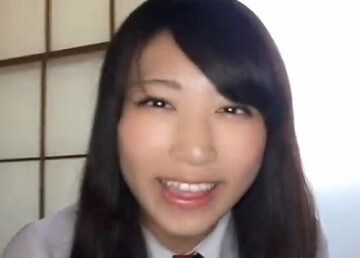 なんとなく男ウケしそうな感じの清楚系ビッチＪＫと着ハメしたった