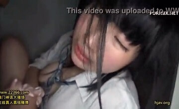 下校途中の女子校生が二人組の男に孕ませレイプされちゃう