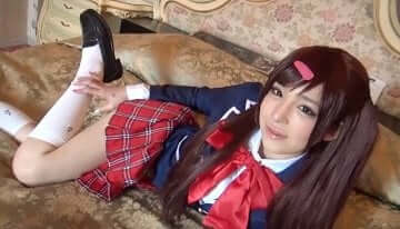 ハーフ系セクシーモデルとコスプレ撮影会ｗ